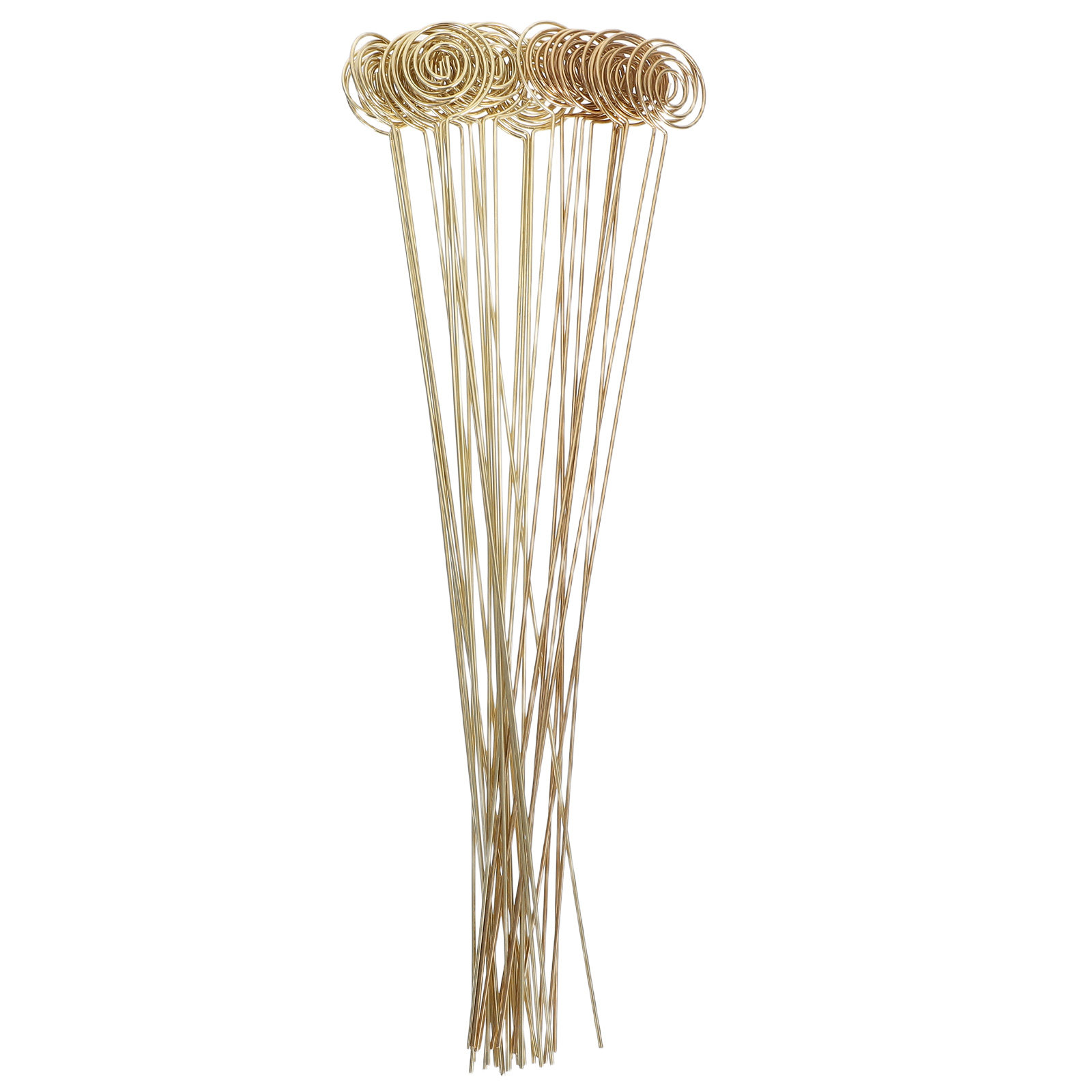 30個入り、上品なゴールドの花柄カードホルダー、金属製のワイ - Table Number Gold のレビューと価格