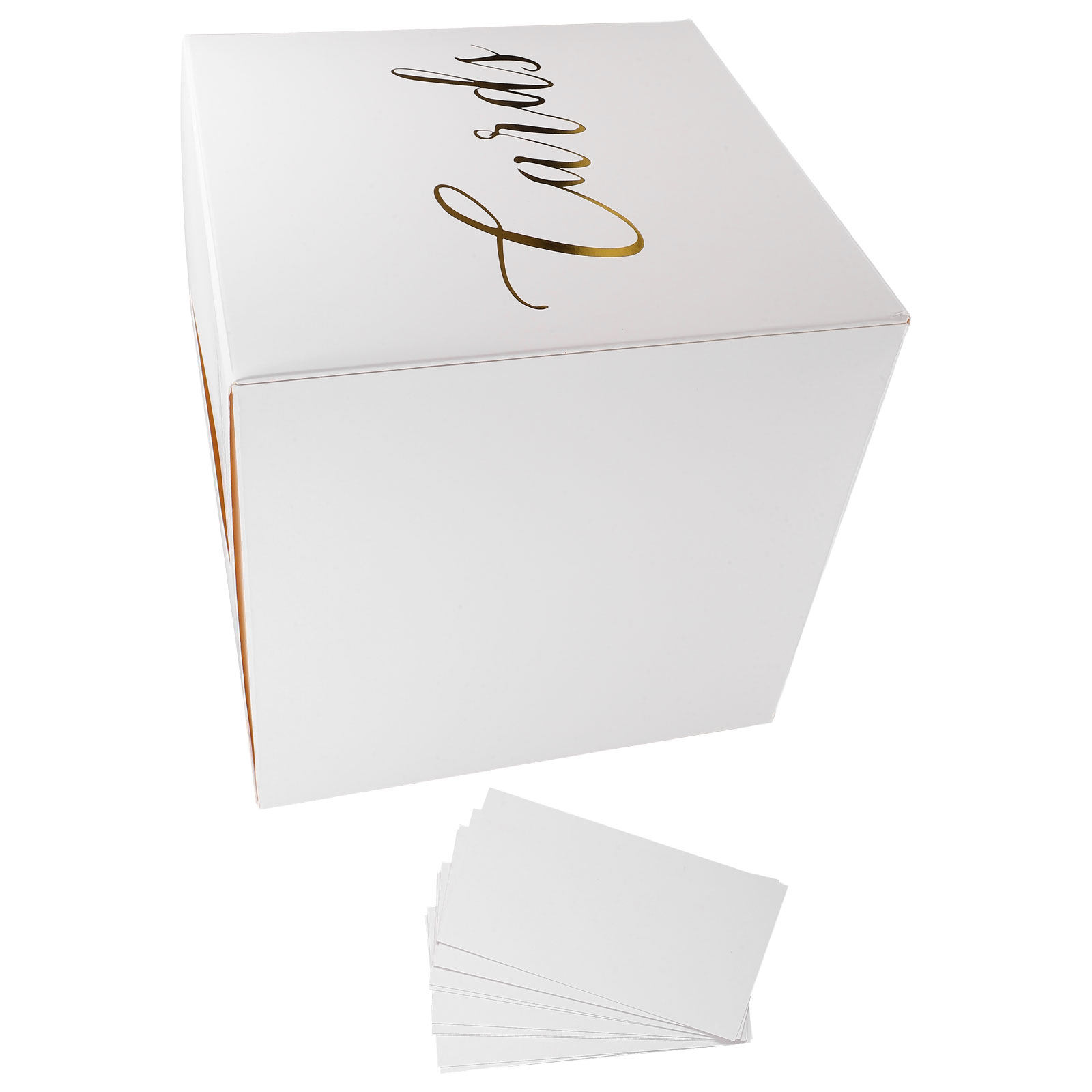 ウェディングカードボックス1セット、丈夫な紙製ギフトボックス - Wedding Card Box のレビューと価格