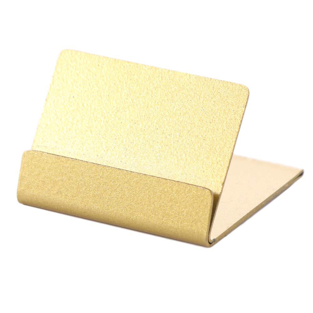テーブル番号スタンド、金属製ネームカードクリップ、ゴールド、 - Table Number Gold のレビューと価格