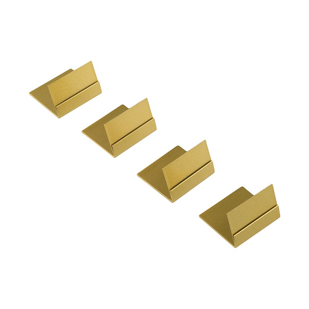 テーブル番号スタンド、金属製ネームカードクリップ、ゴールド、 - Table Number Gold のレビューと価格